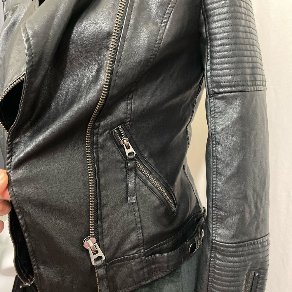 Top Shop leather jacket - Picture 3 of 8